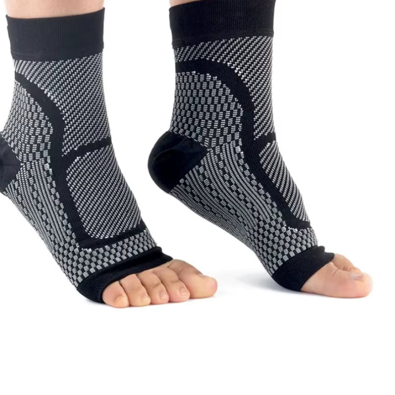 Experience Ultimate Comfort and Relief with Our Neuropathy Ankle Brace Socks - Perfect for Pain Relief and Swelling!
