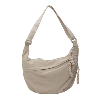 Stylish Canvas Dumpling Bag - Lightweight, Large Capacity Crossbody Shoulder Bag for Everyday Adventures