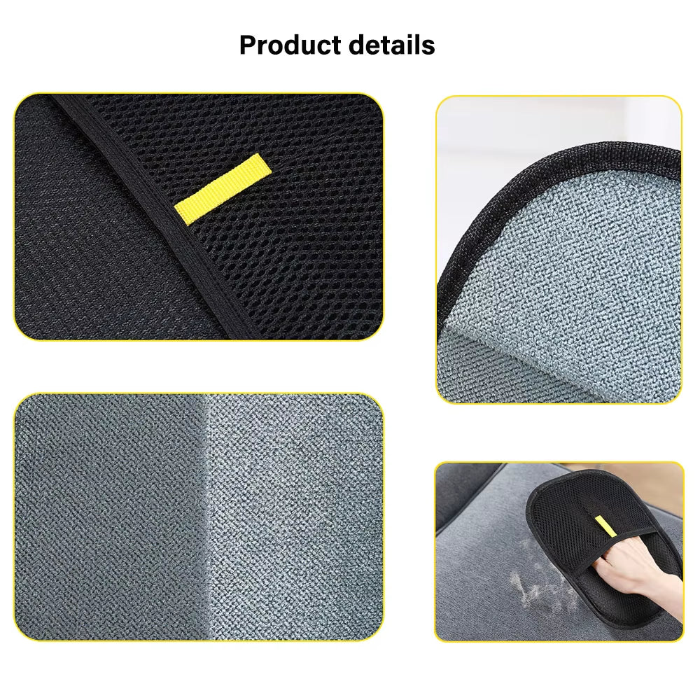 Transform Your Home with Pet Grooming Gloves - The Ultimate Hair Remover for Dogs and Cats!