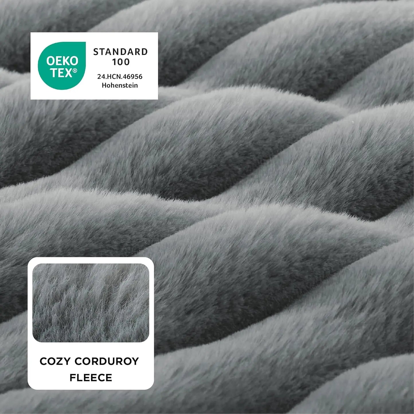 Ultimate Comfort for Your Large Dog: Bedsure Comfyfleece Orthopedic Waterproof Memory Foam Bed with Cozy Bolster and Washable Cover