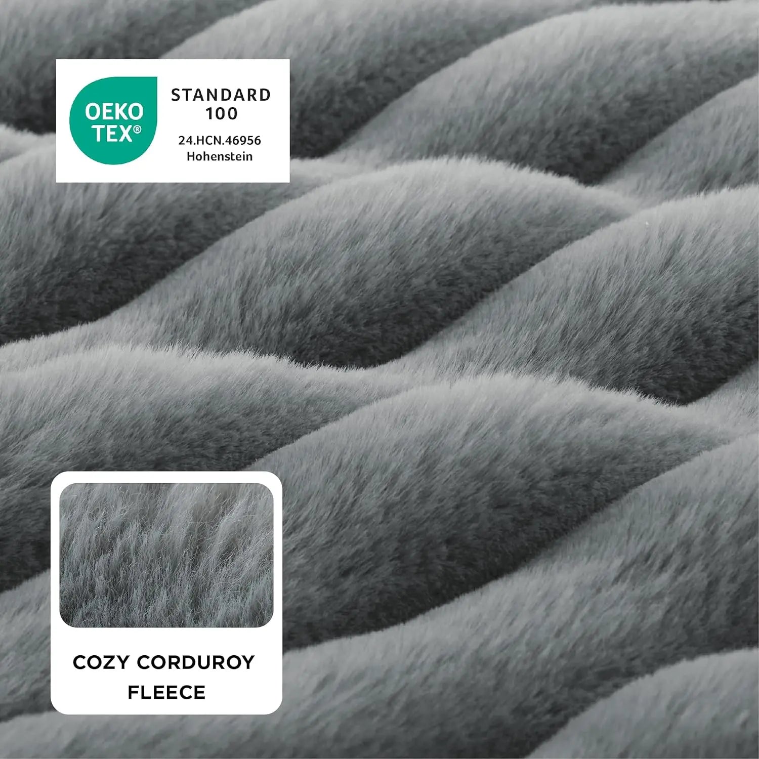 Ultimate Comfort for Your Large Dog: Bedsure Comfyfleece Orthopedic Waterproof Memory Foam Bed with Cozy Bolster and Washable Cover