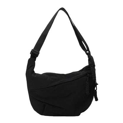 Stylish Canvas Dumpling Bag - Lightweight, Large Capacity Crossbody Shoulder Bag for Everyday Adventures