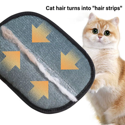 Transform Your Home with Pet Grooming Gloves - The Ultimate Hair Remover for Dogs and Cats!